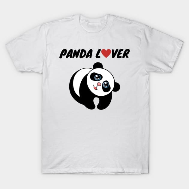 Panda Lover T-Shirt by Simple D.